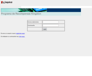 kingstonrecompensa.com: Login Kingston Recompensa
