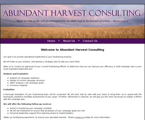 abundantharvestconsulting.com: Welcome to Abundant Harvest Consulting
Abundant Harvest Consulting