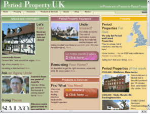 period-property.co.uk: Period Property UK - For people with a passion for Period Property
Home for lovers of Period Property in the UK Serving a community that shares a passion for homes with historic charm A  wealth of information about building maintenance, techniques and peoples own restoration experiences A place to discuss issues and home to the webs first Agony Uncle 