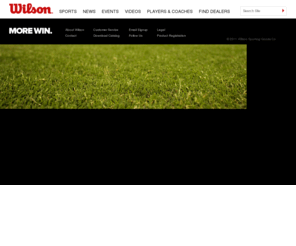 suuntousa.com: Wilson Sporting Goods and Sports Equipment | Wilson Sporting Goods
Wilson Sporting Goods products - staff and sports equipment, athletic clothing, shoes and tips for golf, football, soccer, basketball, tennis, softball, baseball, volleyball, badminton and more.