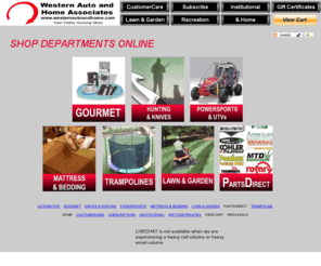 westernautoandhome.com: WESTERN AUTO & HOME ASSOCIATES
Your Online General Store, Western Auto and Home Associates offers great deals on items for the home, recreation, and outdoors.