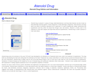 atenololdrug.org: Atenolol Drug
Find everything you need to know about Atenolol Drug here!