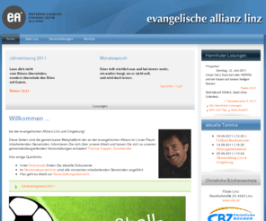 ealinz.at: evangelische Allianz Linz
Webauftritt der evangelischen Allianz Linz