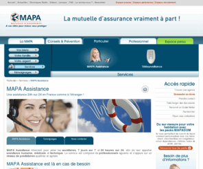 mapa-assistance.com: MAPA Assistance
Mapa Assurances est une mutuelle d'assurances pour particuliers et professionnels : assurances auto, habitation, commerce, prévoyance santé…