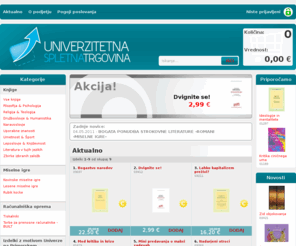 uni-etrgovina.si: Spletna knjigarna - Univerzitetna spletna trgovina
Spletna knjigarna.Spletna knjigarna