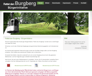 burgberg-bad-harzburg.net: Rettet den Burgberg - Bürgerinitiative
Rettet den Burgberg - Bürgerinitiative, Bad Harzburg