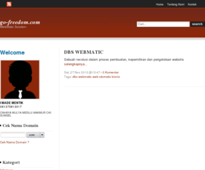 go-freedom.com: DBS WEBMATIC
DBS WEBMATIC