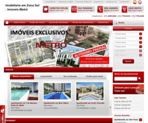 imoveismetro.net: - Imóveis na Zona Sul - Imóveis Metrô
Imoveis na Zona Sul - Imóveis Metrô vende imoveis em Moema, Imoveis no Sacomã, Imoveis no Berrini, Imoveis no Ibirapuera, imoveis na Ana Rosa, Imóveis no Campo Belo, Sala Comercial Berrine, Sala comercial Ana Rosa, Escritório no Berrine e Escritório em Ana Rosa.