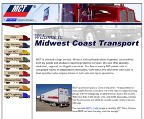 midwest-coast.com: Midwest Coast Transport - Refrigerated Trucking
