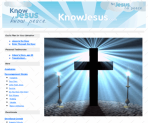 knowjesus.com: KnowJesus.com - Know Jesus, Know Peace
