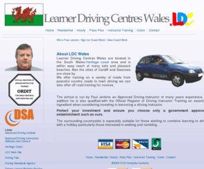 ldcwales.co.uk: Learner Driving Centres Wales
Driving instructor training, hourly and residential lessons