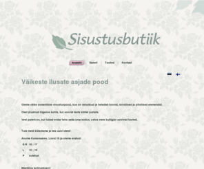 sisustusbutiik.com: Sisustusbutiik
