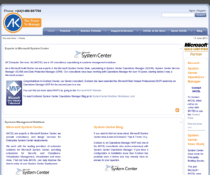 sqltools-emea.com: AKCSL ~ Experts in System Center Operations Manager (SCOM) & Remote Managed Services
AKCSL are a Systems Management consultancy specialising in Microsoft System Center Operations Manager, Service Manager and Data Protection Manager. Based in Hampshire, UK we are a Microsoft Gold Partner who provide consultancy, implementations, customisations, 3rd party products and optimsations for Microsoft System Center Operations Manager (SCOM 2007). Improve the value of your Systems Management infrastructure with consulting from AKCSL.