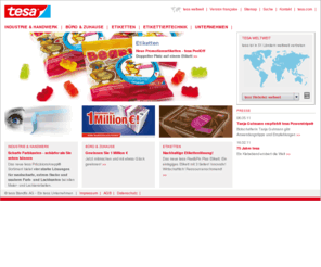 tesa.ch: Homepage - tesa Bandfix AG
Homepage