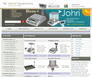 axisscales.com: SMART Equipments  - Manufacturer of Electronic Weighing Scales and Industrial Weighing Systems
 Quality scales at honest prices is all we have. SMART offers Scales for every weighing need - all at low, economical prices. We have jewelry scales, analytical balances, industrial systems, precision scales, crane scales, pocket scales, counting scales