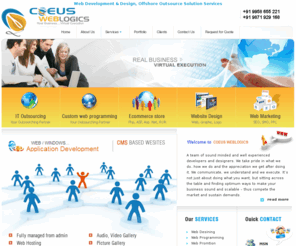 coeusweblogics.com: Web development, offshore outsourcing e-commerce website development, software company - CoeusWebLogics
CoeusWebLogics, an offshore software development and IT outsourcing company, develop high quality Software Solutions for our clients. We specialize in ASP.NET, PHP, SEO, CMS, software maintenance services.