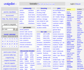 Craigslist toronto classifieds jobs