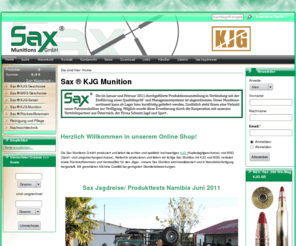 sax-kjg-munition.de: Herzlich Willkommen - Sax Munitions GmbH
