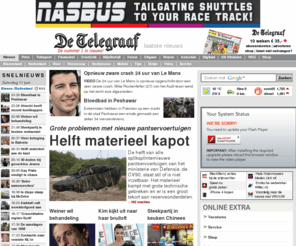 telegraaf-media.com: Nieuws | Altijd op de hoogte van het laatste nieuws met Telegraaf.nl
Telegraaf.nl houdt u op de hoogte van het laatste nieuws uit binnen- en buitenland, sportnieuws, uw horoscoop, het weer, mode & beauty en meer!