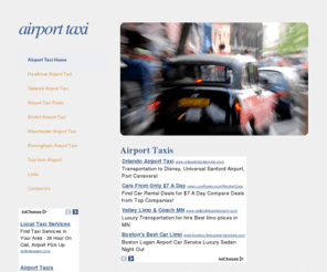 airport-taxis.biz: Airport Taxi
Airport Taxis