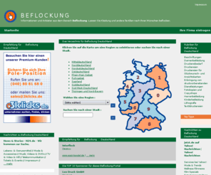 beflockung.net: Beflockung
beflockung.net - Beflockung - Informationen und Anbieter aus dem Bereich Beflockung. Lassen Sie Kleidung und andere Textilien nach Ihren Wünschen beflocken. - 