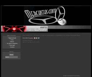 merchistas.com: Merchistas.com - El Portal y Foros de aficionados y propietarios de coches Mercedes Benz
Portal y foro de usuarios, propietarios y aficionados de coches Mercedes Benz.