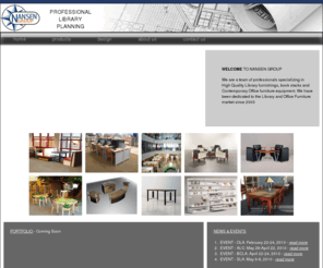 nansenlibraryfurniture.com: Nansen Group - Professional Library Planning, Library design, Space planning
Professional library planning. Services include: space planning and blueprints, CAD design and equipment plans, equipment schedules and specifications, furniture and shelving estimates, layout and configuration expertise.