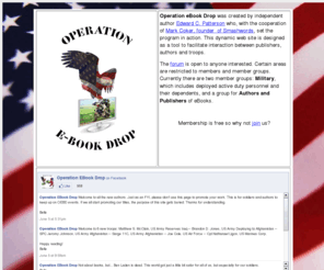 operationebookdrop.com: Operation eBook Drop
Official web site of Operation eBook Drop