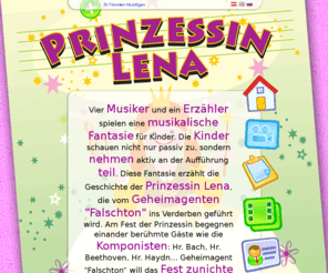 prinzessinlena.at: Prinzessin Lena - Die Musikalische Fantasie für Kinder
