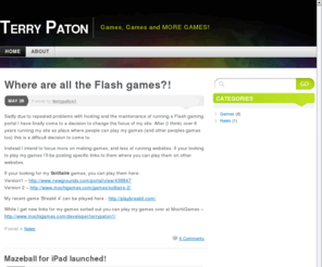 terrypaton.com: terrypaton.com | Games, Games and MORE GAMES!
Games, Games and MORE GAMES!
