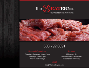 themeateryinc.com: The Meatery Inc | Your Neighborhood Meat Market
The Meatery Inc - Your Neighborhood Meat Market, your market for meats, poultry, deli items, and other specialty foods.