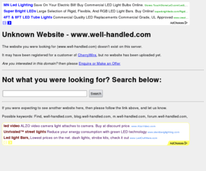 well-handled.com: well-handled.com
Domain registered for a CherryWire customer