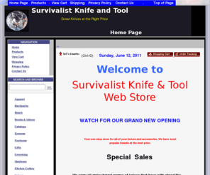 survivalist-knife-and-tool.com: Survivalist Knife and Tool - Home Page
