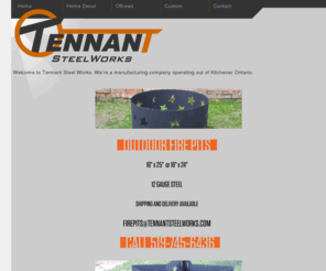 tennantsteelworks.com: Tennant Steel Works - Homepage
Tennant Steel Works is a manufacturing company operating out of Kitchener Ontario. Our main objective is to offer a high quality Jeep accessories for all walks of life.