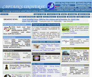 captain.at: www.captain.at - Captain's Universe
An interdisciplinary website for science, programming, electronics and more.