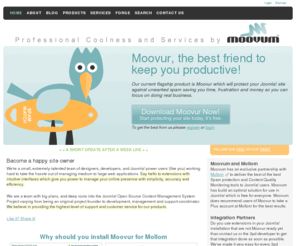 moovur.com: Become a happy site owner
Moovum, top rated Joomla! extensions