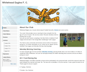 whiteheadeagles.co.uk: Whitehead Eagles
Whitehead Eagles Football Club, Co. Antrim, Northern Ireland
