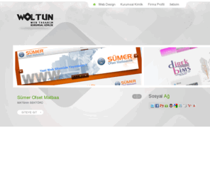 woltun.com: Woltun | Web Tasarım ve Kurumsal Kimlik Tasarım Dükkanı...
Web Tasarım ve Kurumsal Kimlik Tasarım Dükkanı, Kayseri, Grafik Tasarım...