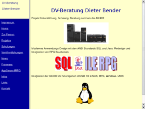 bender-dv.de: Bender-DV
Dienstleistungen DV Beratung Dieter Bender