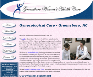 gsowhc.com: Greensboro NC obgyn gynecologist - gynecological care - Greensboro Women's Health Care
Providing complete and supportive gynecological care in Greensboro, NC. Staffed by women, for women.