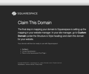 stegemann.com: Squarespace - Claim This Domain
Squarespace.  A new way of thinking about website publishing.