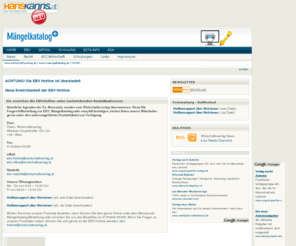 maengelkatalog.at: Der Wirtschafsverlag
Der Wirtschaftsverlag - Business-to-Business Communications