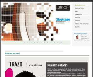 trazocreativos.com: Nuestro Estudio 
TRAZO creativos, estudio de diseño y comunicación visual - Montevideo - Uruguay