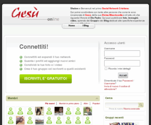 gesuonline.net: Benvenuto(a) a GesùOnLine
Joomla! - il sistema di gestione di contenuti e portali dinamici
