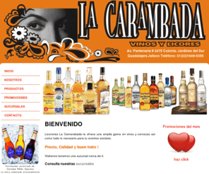 lacarambada.com: vinos y licores, La Carambada, Guadalajara
vinos y licores, La Carambada, Guadalajara, Jalisco, Mexico