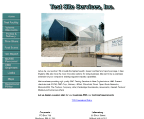 testsiteservices.com: Test Site Services Web Site: EMC Testing Services
