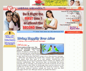 Marriage second portal for Second Marriage