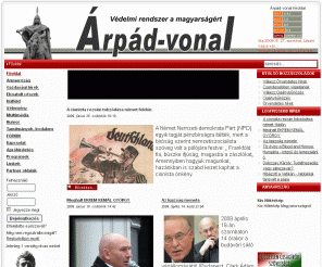 arpadvonal.hu: Árpád-vonal híroldal
Árpád-vonal híroldal