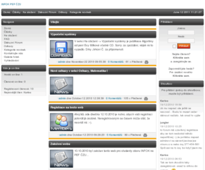 sakul.net: INFOK PEF ČZU - Novinky
