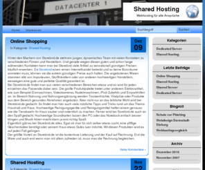 shared-hosting.de: Shared Hosting — Webhosting für alle Ansprüche
Shared Hosting - Webhosting für alle Ansprüche